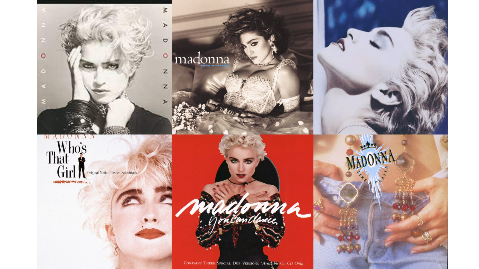 Madonna 80s Single Discography,ディスコグラフィー - 音楽's タイム